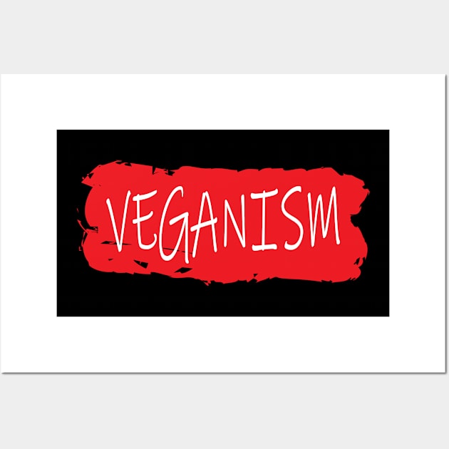 Veganism Wall Art by JevLavigne